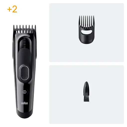 Braun HC5510 cortadora de pelo y maquinilla Negro 9 Níquel-metal hidruro (NiMH)