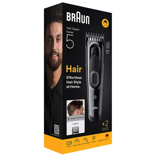 Braun HC5510 cortadora de pelo y maquinilla Negro 9 Níquel-metal hidruro (NiMH)