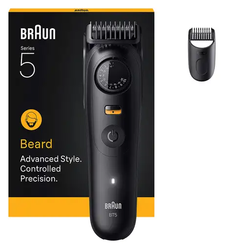 Braun BeardTrimmer 5 BT5500 depiladora para la barba Batería 20 2 cm Mojado y seco