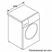 Balay 3TS3107BD lavadora Carga frontal 10 kg 1400 RPM Blanco