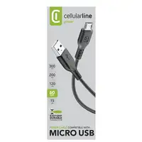 Cellularline Power Cable 60cm - MICRO USB