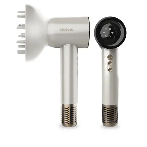 Cecotec DryGlam Waves Champagne secador 1600 W Champán