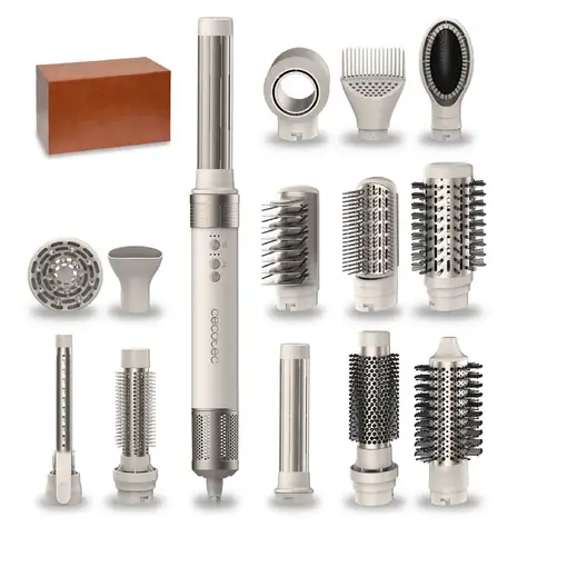 Cecotec Bamba CeramicCare 14in1 Herramienta de peinado con múltiples accesorios Cecotec Bamba CeramicCare 14in1 Herramienta de peinado con múltiples accesorios
