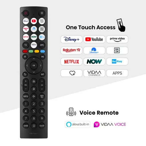 Hisense 75E7NQ Televisor 190,5 cm (75\) 4K Ultra HD Smart TV Wifi Negro 350 cd / m