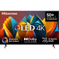 Televisor DLED 85'' 4K Ultra HD Negro Smart 20014006 HISENSE Televisor DLED 85'' 4K Ultra HD Negro Smart 20014006 HISENSE