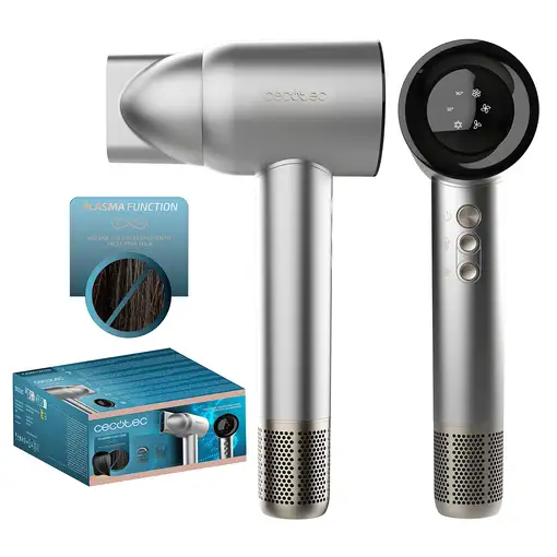 Cecotec IoniCare RockStar Nano IonTech Aluminum secador 1600 W Aluminio