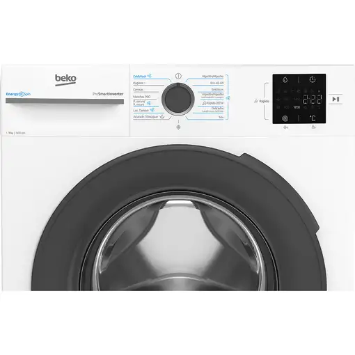 Lavadora carga frontal 9 kg 1351 RPM Blanco VBM3WFT39413WA BEKO