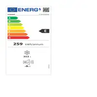 Hisense FT3K310SAIE congelador Congelador vertical Independiente 312 L E Acero ino