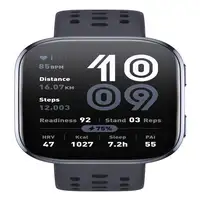 Amazfit Bip 6 Black 5 cm (1.97\) AMOLED Digital 390 x 450 Pixeles Pantalla táctil