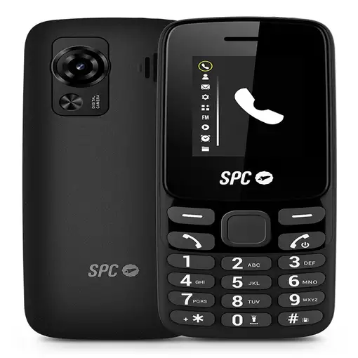 SPC Talk 2 Go 4,5 cm (1.77\) 74 g Negro Característica del teléfono