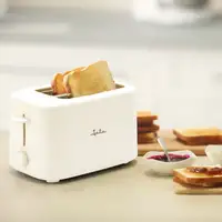 Tostadora JATA JETT1048 con dos ranuras anchas. 6 niveles de tostado. Con tapa