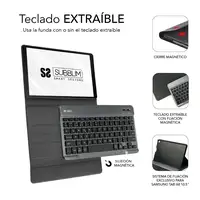 Funda Con Teclado Keytab Pro Bt Para Samsung Galaxy Tab A9 +11”