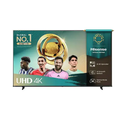 Televisor LED 43'' 4K Ultra HD Negro Smart 43A6Q HISENSE