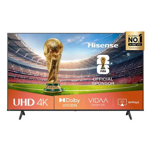 Televisor LED 65'' 4K Ultra HD Negro Smart 65A6Q HISENSE Televisor LED 65'' 4K Ultra HD Negro Smart 65A6Q HISENSE