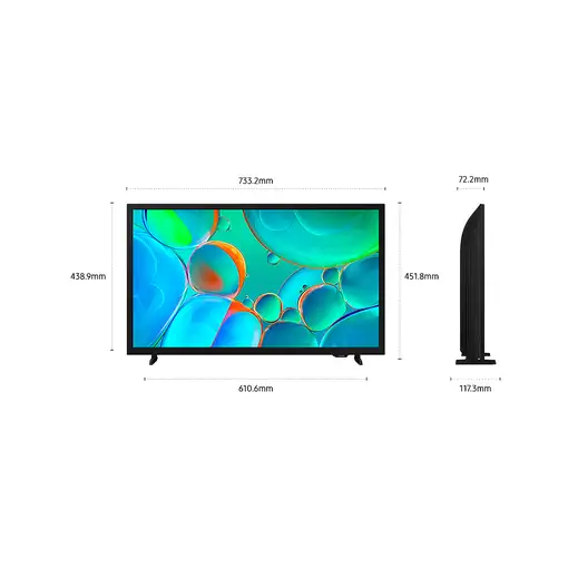Televisor LED 32'' HD Negro Smart TU32H5005FKXXC SAMSUNG