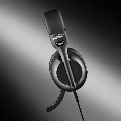 NGS VOX805 USB-C BLACK: Auriculares estéreo USB-C y USB-A. Micrófono regulable.