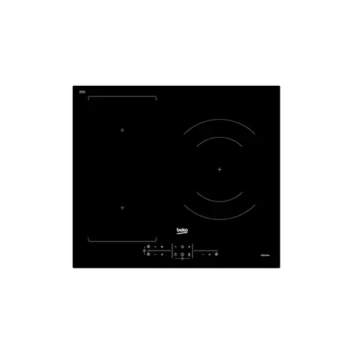 Beko HII63201FMT hobs Negro Integrado 60 cm Con placa de inducción 3 zona(s)