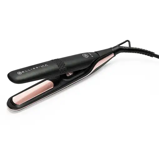 Bellissima B-Mini Plancha de pelo Caliente Negro, Rosa 25 W 1,8 m
