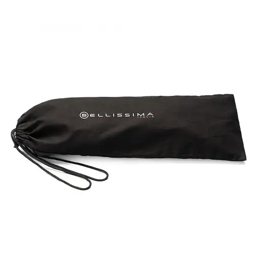 Bellissima B-Mini Plancha de pelo Caliente Negro, Rosa 25 W 1,8 m
