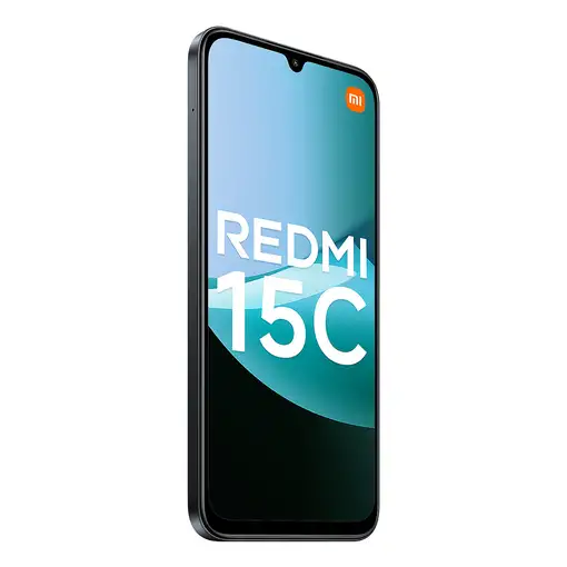 Smartphone libre Midnight Black 4/128 GB, Redmi 15C XIAOMI