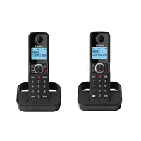 Alcatel F860 DUO EU Teléfono DECT Identificador de llamadas Negro Alcatel F860 DUO EU Teléfono DECT Identificador de llamadas Negro