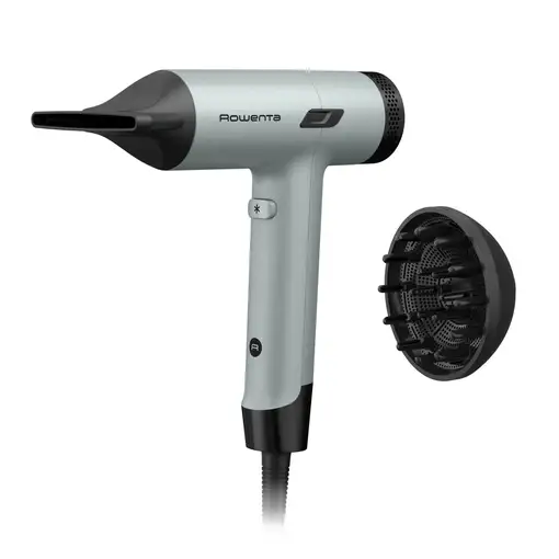 Secador de pelo negro Tiny HY7120E0 ROWENTA Secador de pelo negro Tiny HY7120E0 ROWENTA