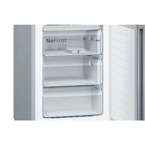 Frigorifico combinado inox no frost de 326 l KGN36VLDB BOSCH