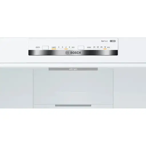 Frigorífico Combi Total NoFrost, blanco, 203x60x66 cm, KGN39VWDC BOSCH