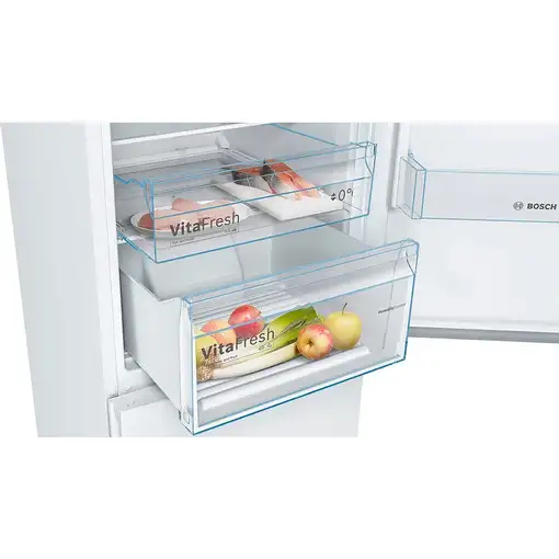 Frigorífico Combi Total NoFrost, blanco, 203x60x66 cm, KGN39VWDC BOSCH
