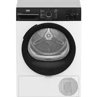 Secadora blanca con bomba de calor, 10 Kg, BM3T30230W BEKO