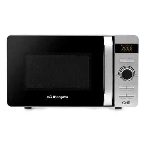 Orbegozo MIG 2052 Negro, Plata Microondas con grill Encimera 20 L 700 W