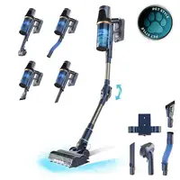 Cecotec Conga Rockstar RS70 Pet Flex aspiradora de mano Azul Sin bolsa