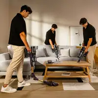 Cecotec Conga Rockstar RS70 Pet Flex aspiradora de mano Azul Sin bolsa