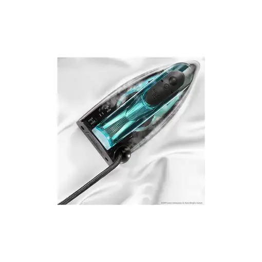 Plancha vapor-seco suela de titanio 1200 W Negro 05113 CECOTEC