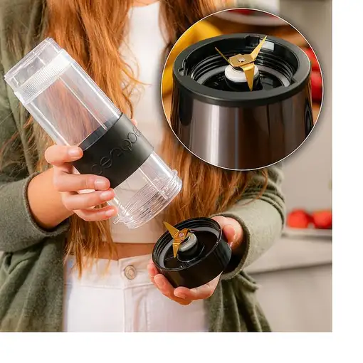 Cecotec Batidora de vaso individual Power Titanium 900 ProGo