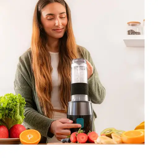 Cecotec Batidora de vaso individual Power Titanium 900 ProGo