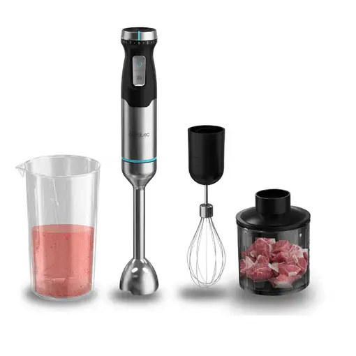 Cecotec Power Pulsar 2300MAX Cream&Crrush Batidora de inmersión 2300 W Negro Cecotec Power Pulsar 2300MAX Cream&Crrush Batidora de inmersión 2300 W Negro