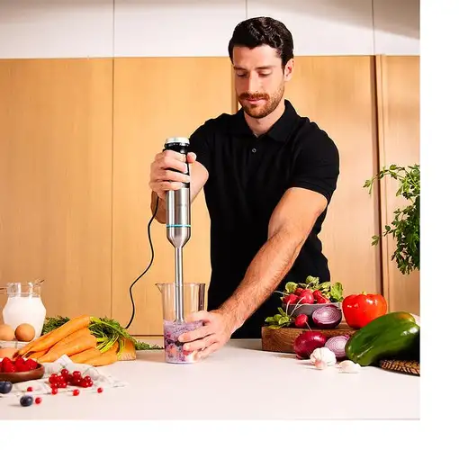 Cecotec Power Pulsar 2300MAX Cream&Crrush Batidora de inmersión 2300 W Negro