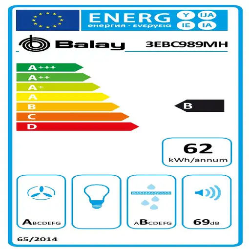 Placa de inducción 3EBC989MH BALAY