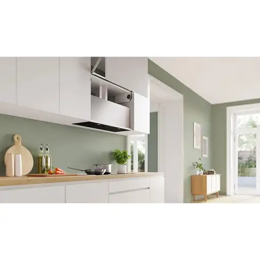 Bosch Serie 8 DLN88PC60 campana Encastrada Negro A++ 595 m³/h