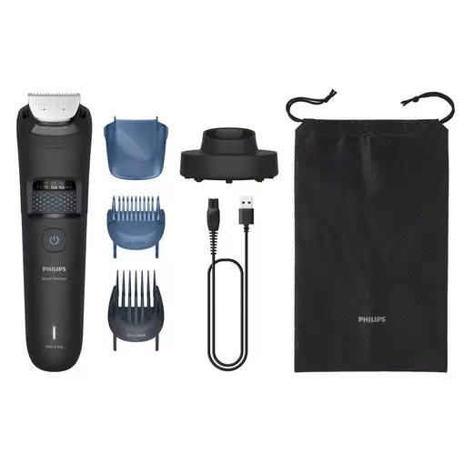 Philips Beard Trimmer 5000 Series BT5780/15 Perfilado de la barba con un colector Philips Beard Trimmer 5000 Series BT5780/15 Perfilado de la barba con un colector