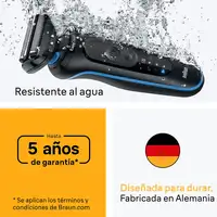 Braun Series 5 52-B1000s Máquina de afeitar de láminas Negro