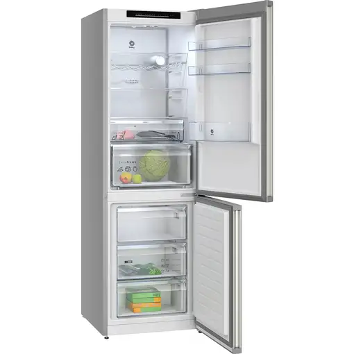 Frigoríficos сombis Independiente 321 L Acero inoxidable 3KFC653XI BALAY