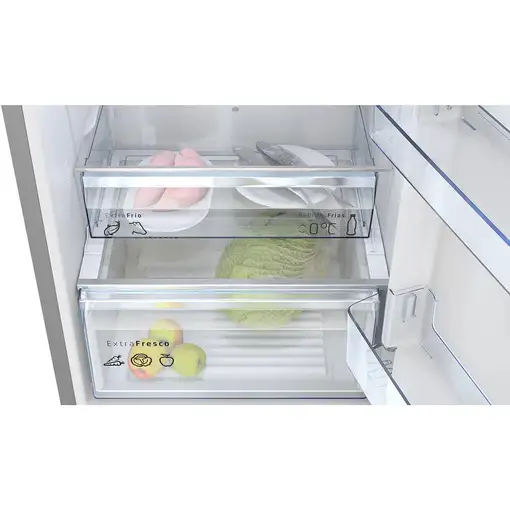 Frigoríficos сombis Independiente 321 L Acero inoxidable 3KFC653XI BALAY