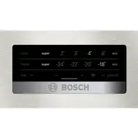 Nevera y congelador Independiente 438 L Acero inoxidable KGN493IDA BOSCH