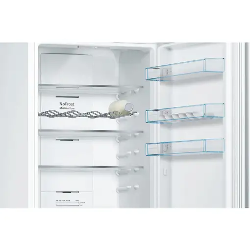 Frigorífico Combi blanco, Total NoFrost, 203x60x66 cm, KGN39VWEB BOSCH