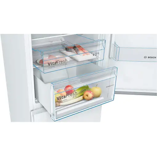 Frigorífico Combi blanco, Total NoFrost, 203x60x66 cm, KGN39VWEB BOSCH