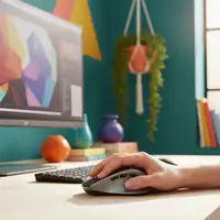 NGS LUSH-RB: Ratón Inalámbrico Recargable USB-C  Multimodo. Silencioso. Diestro.