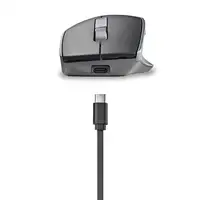 NGS LUSH-RB: Ratón Inalámbrico Recargable USB-C  Multimodo. Silencioso. Diestro.