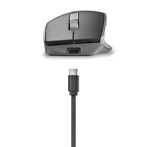 NGS LUSH-RB: Ratón Inalámbrico Recargable USB-C  Multimodo. Silencioso. Diestro.